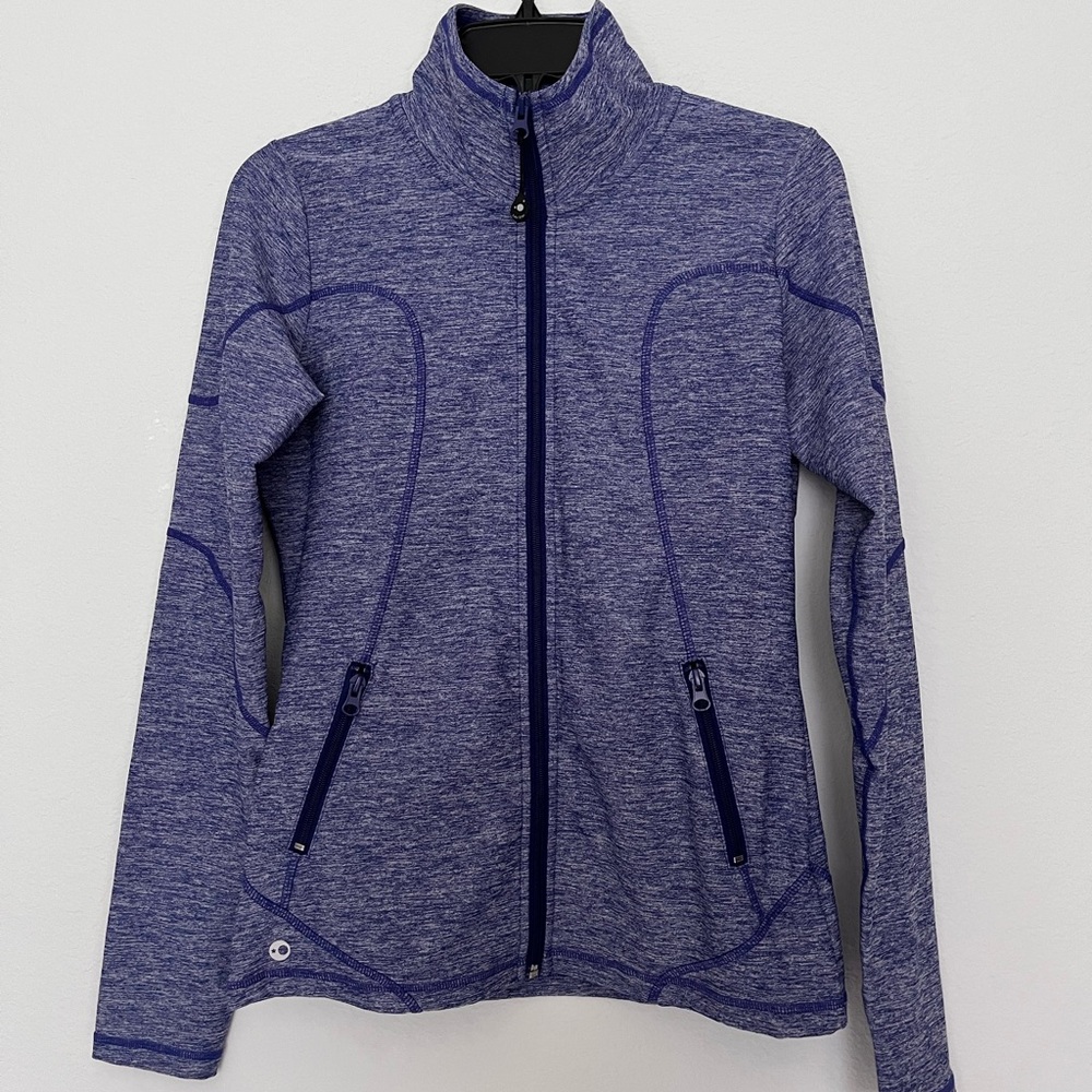 Women's Heathered Blue Ski Jacket